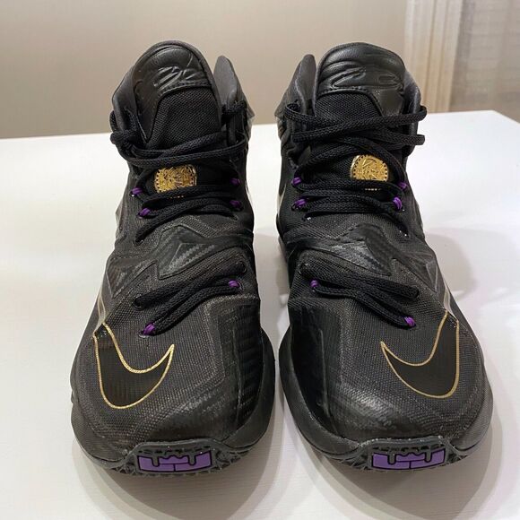 Nike LeBron James 13 Pot of Gold‎ 2015 NBA Basketball Men’s Sneakers US Size 7.5 - Picture 4 of 11
